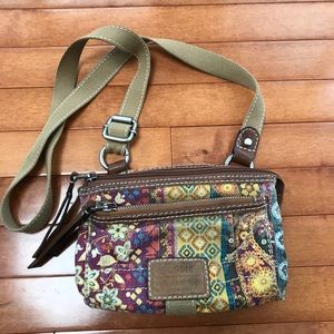 Fossil boho crossbody bag